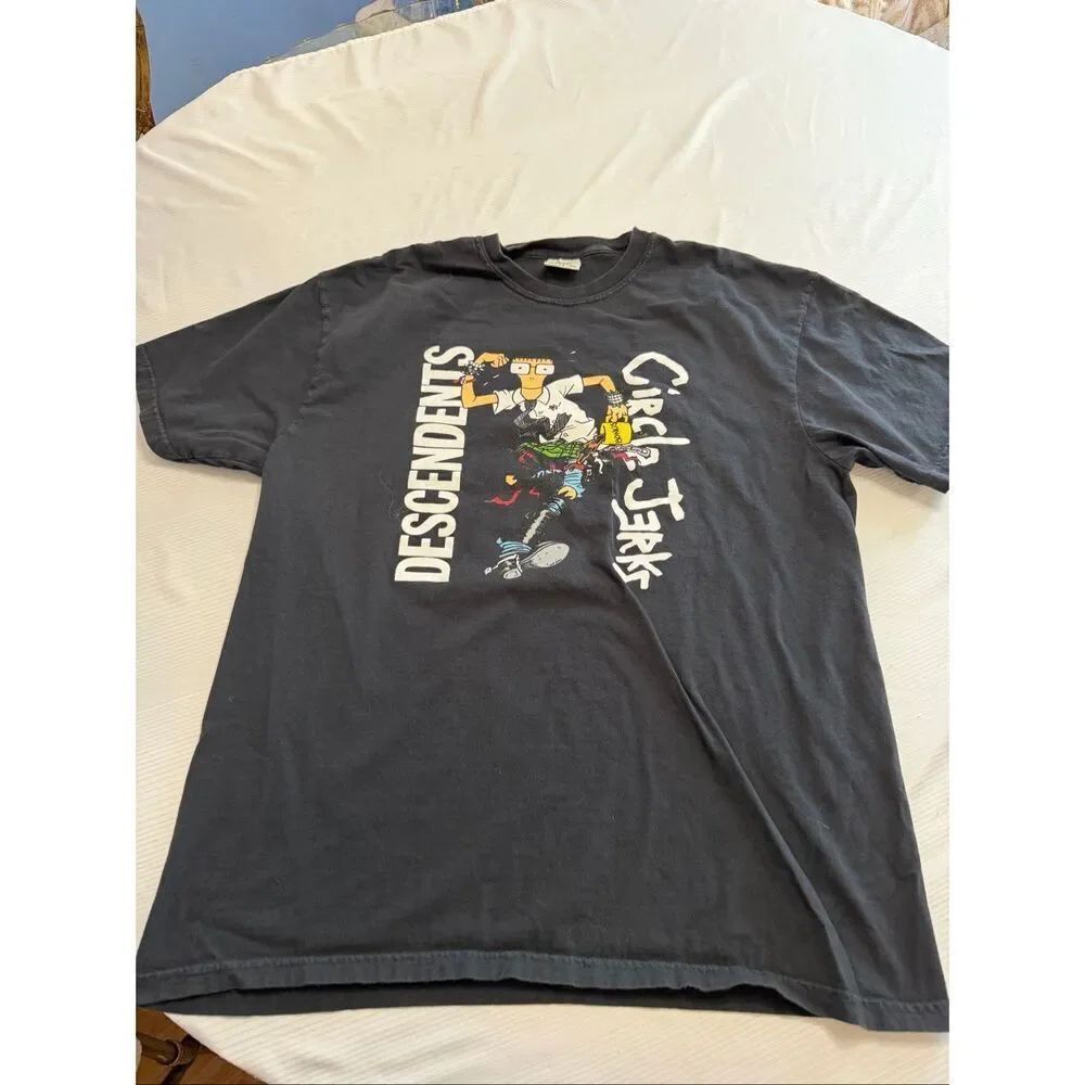 Descendents Circle Jerks Collab Tee XL 2024 Tour Punk Concert Merch T Shirt